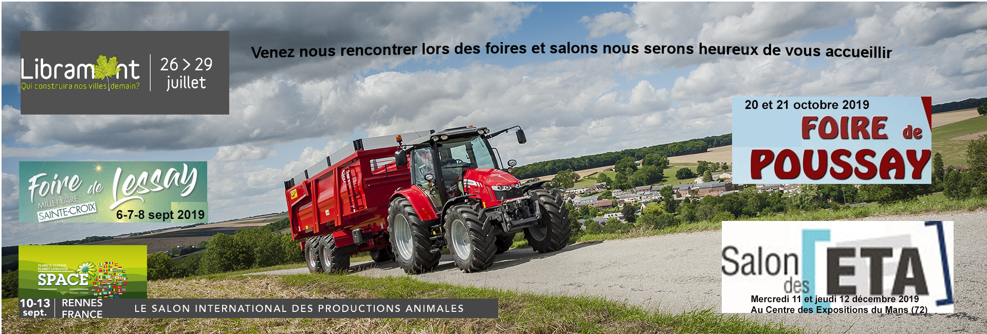 Sa Legrand fabriquant de matériel agricole à Fruges dans la région Haut-de-France.